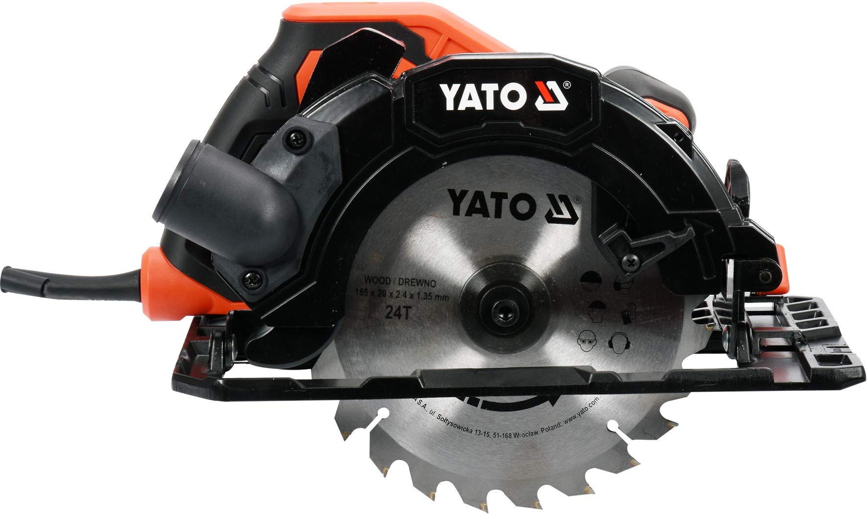Yato, 230 V, czerwony, 185 mm