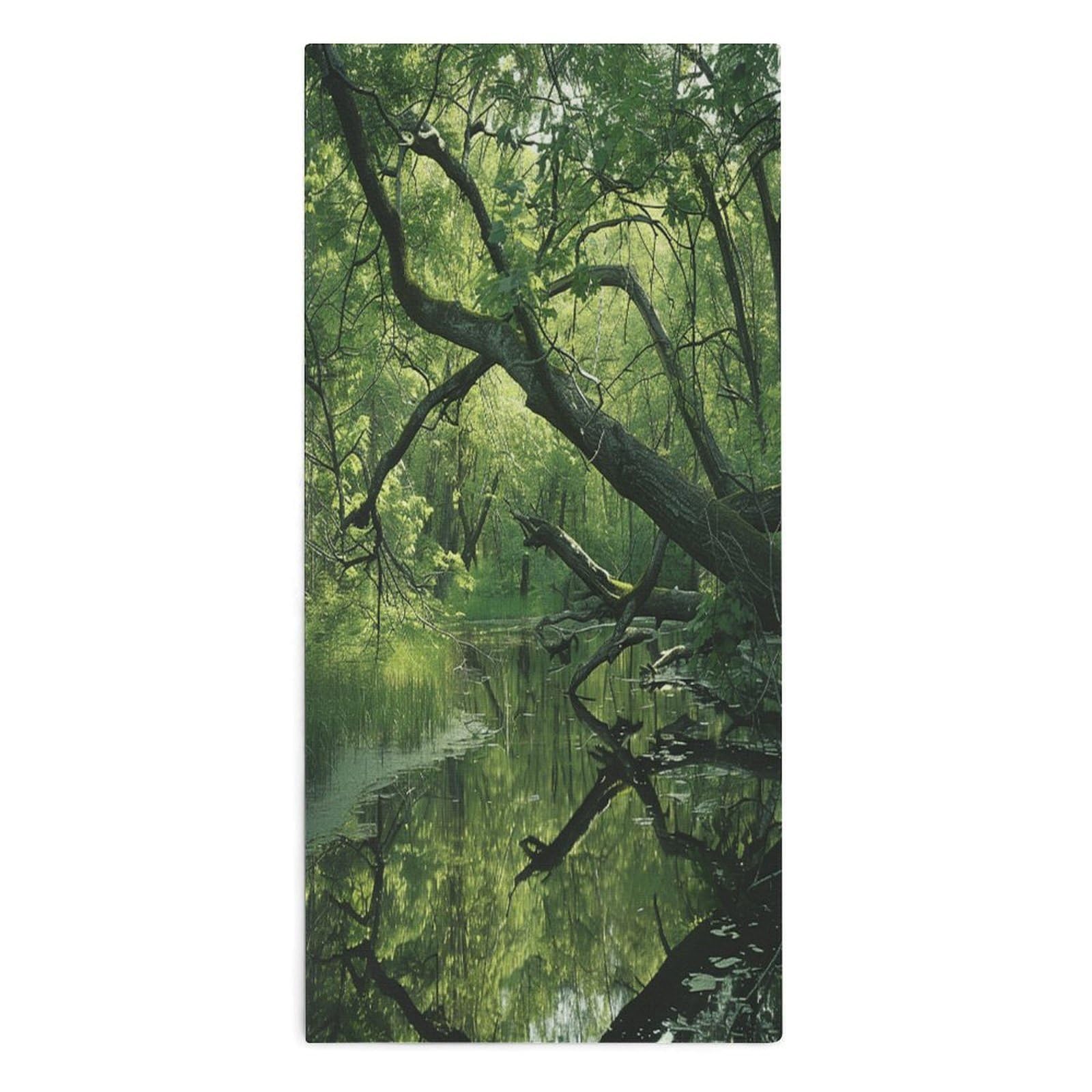 YUXBVKRS An Ancient Swamp Hand Towels for Bathroom 14x29 Inch