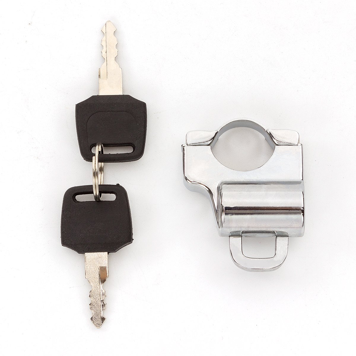 FXCNC Motorcycle Helmet Lock Fit most Motorcycle Crusier Chopper Custom with 7/8