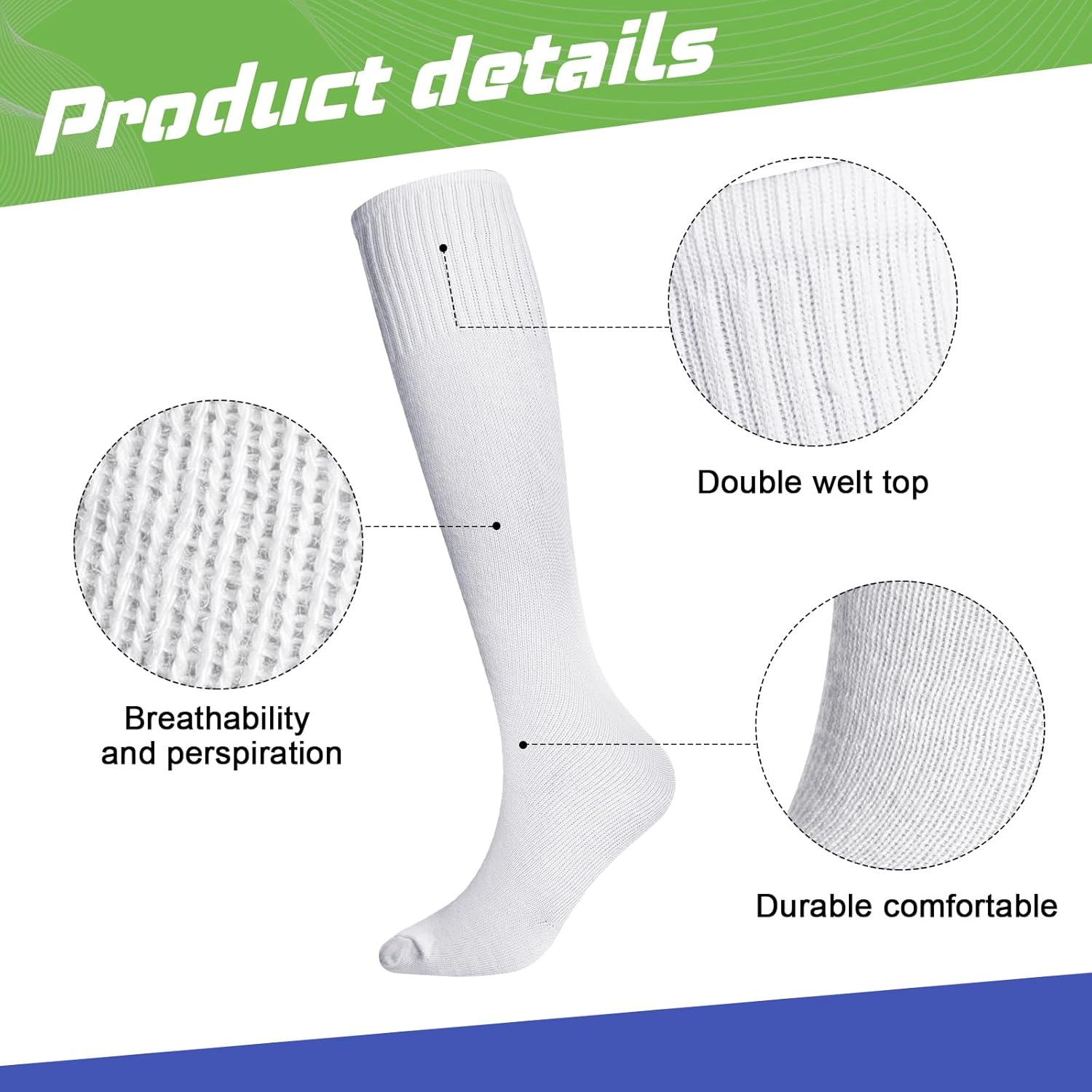 Cozypower 3 Pcs Baseball Pants Combo Set Men Youth Boy and Girls Softball Pants with Socks and Belts - Image 5