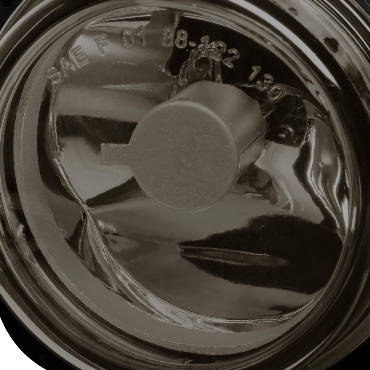 DNA MOTORING FL-ZTL-219-SM Assembly Fog Light Driver & Passenger Side Enhance visibility [Compatible with 02-05 Mitsubishi Eclipse / 04-08 Galant]