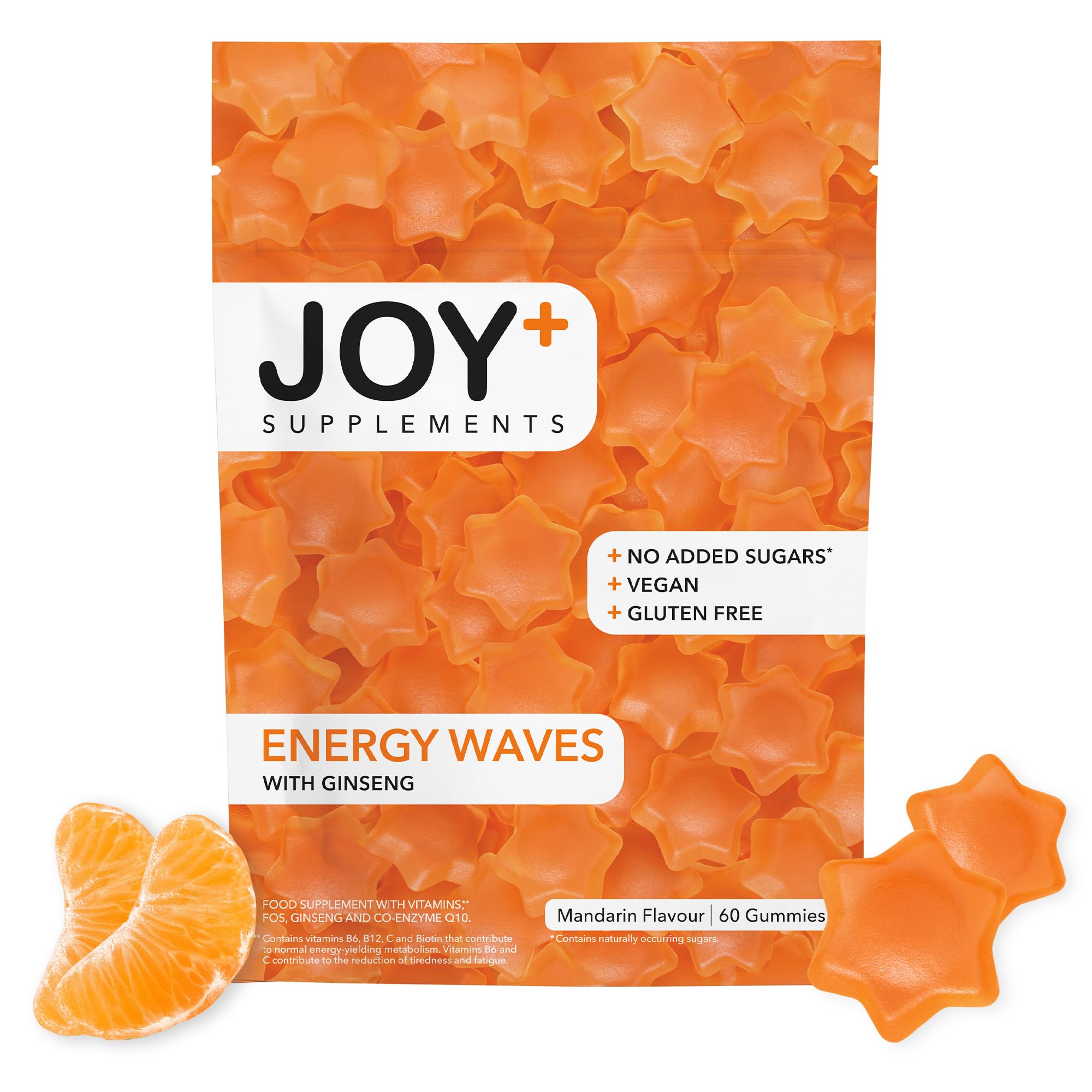 JOY+ - SWEET CONTROL - Gominolas para el Control de Glucosa con Vinagre de Manzana, Cromo, Ácido Fólico, Vitaminas B6 y B12. Sabor Manzana. 60 Gummies. Sin Azúcares añadidos — view 8