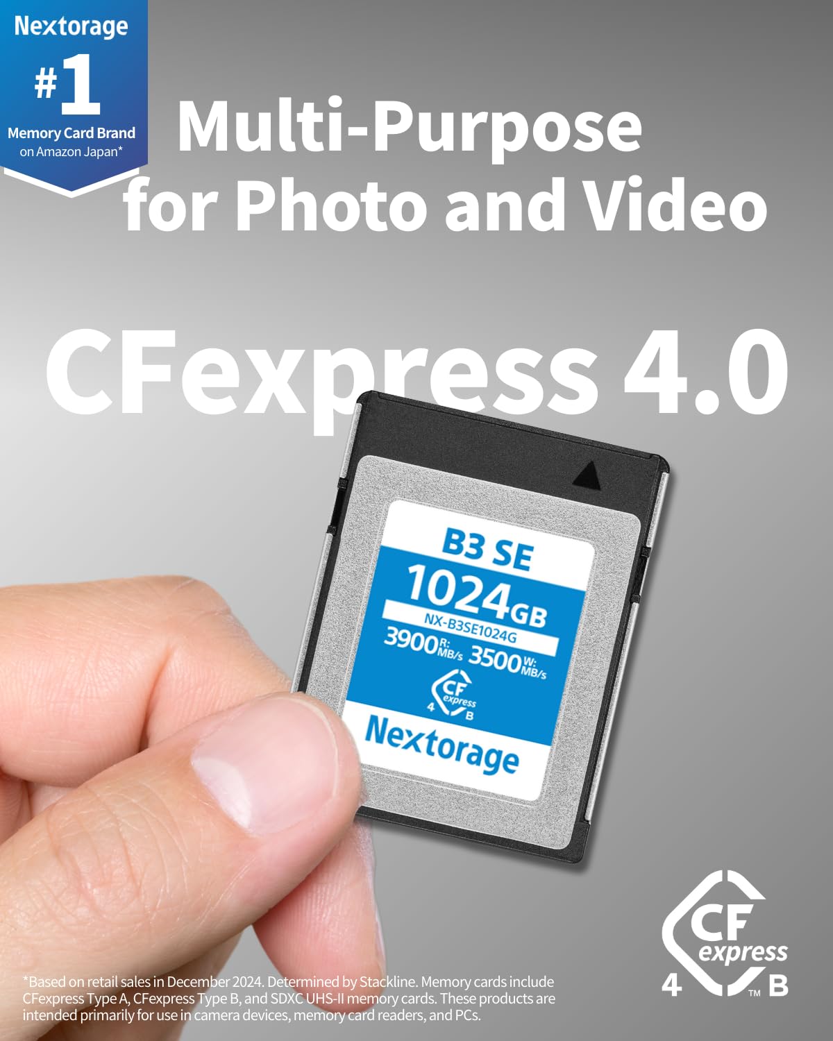 その他 CFexpress TypeB Nextorage 512GB Nextorage CFexpress Type B and SDXC Memory Cards Review