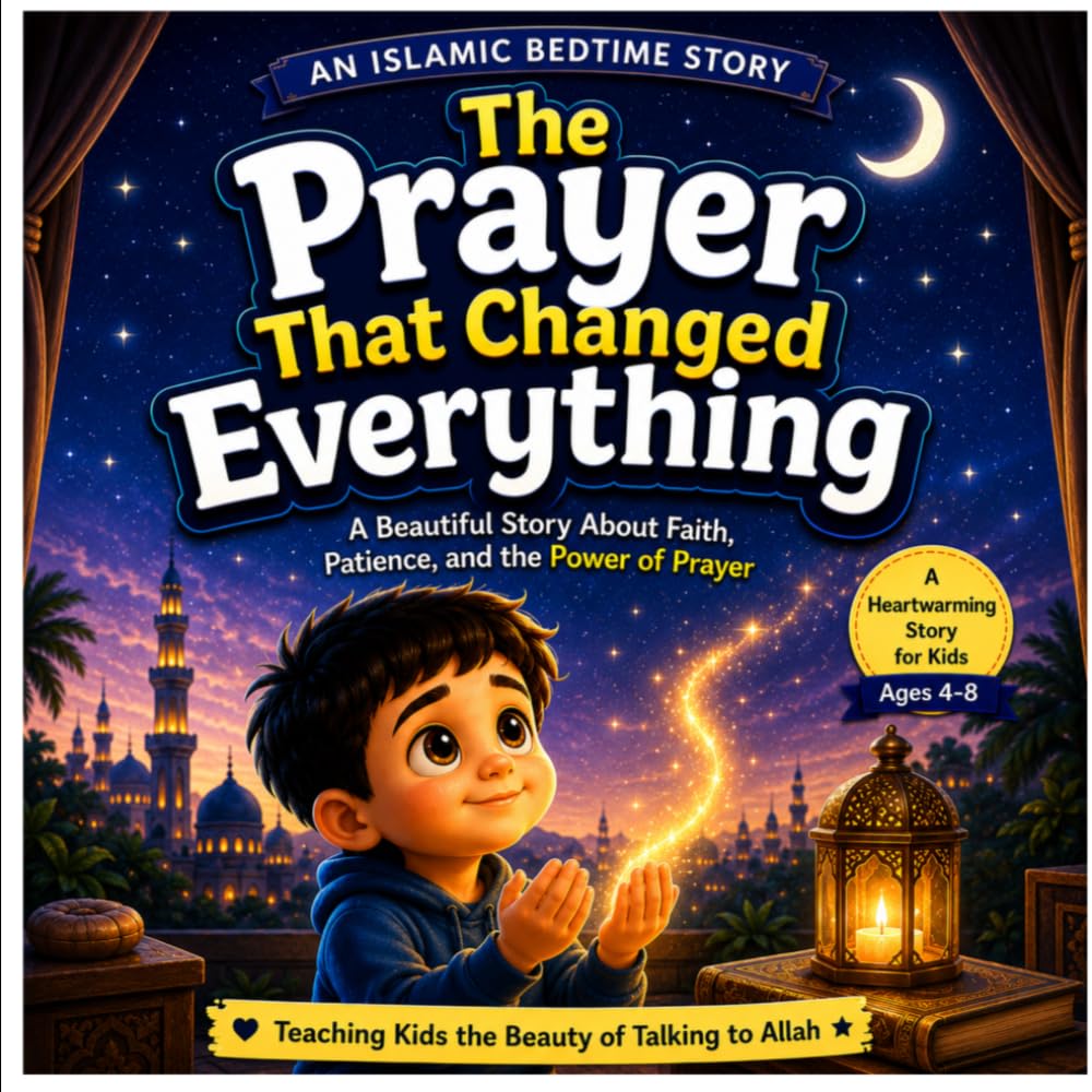 The Prayer That Changed Everything: An Islamic Bedtime Story for Kids About Salah, Dua, Faith, Patience, and the Power of Prayer (Ages 4–8)