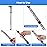 supregear Folding Cane, 5-Level Adjustable Height Walking Stick Lightweight Collapsible Portable Travel Cane with Wrist Strap and T Handle for Elderly Disabled Men Women, White Floral