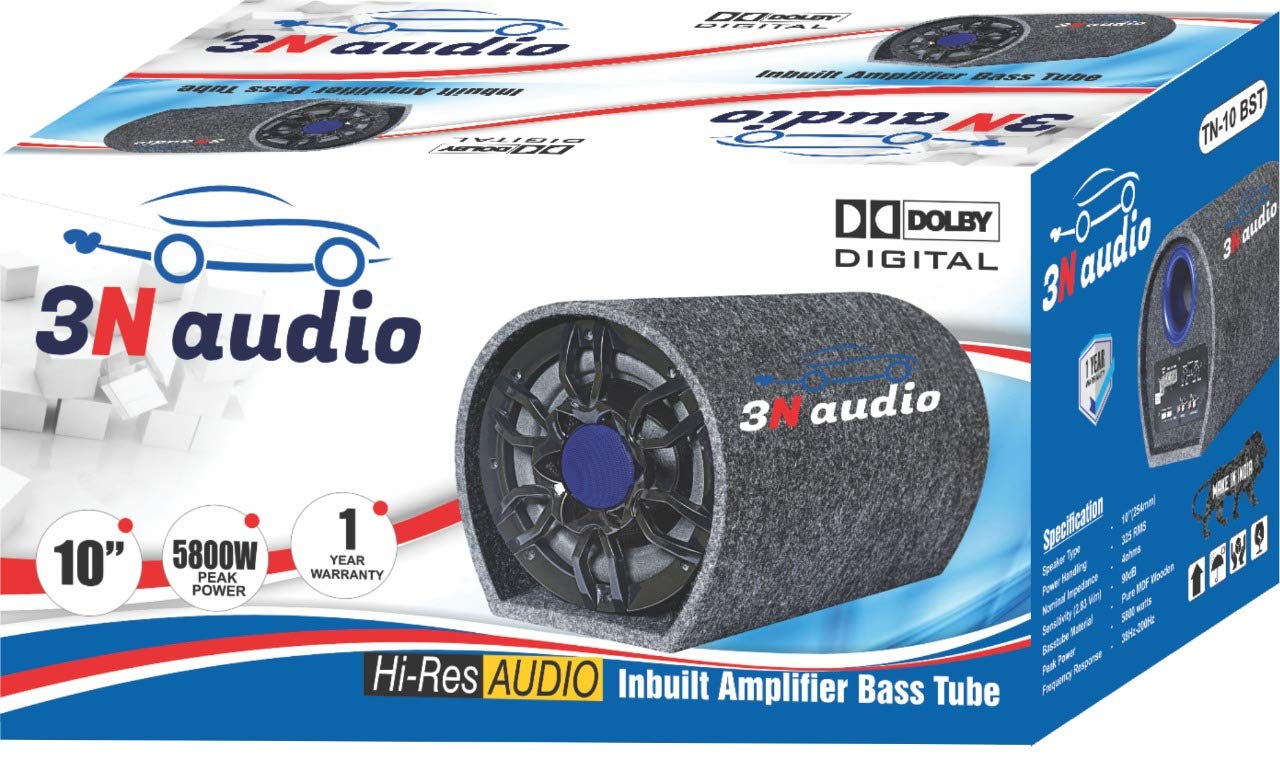 3N AUDIO 5800 Watt Subwoofer (Dark Grey 