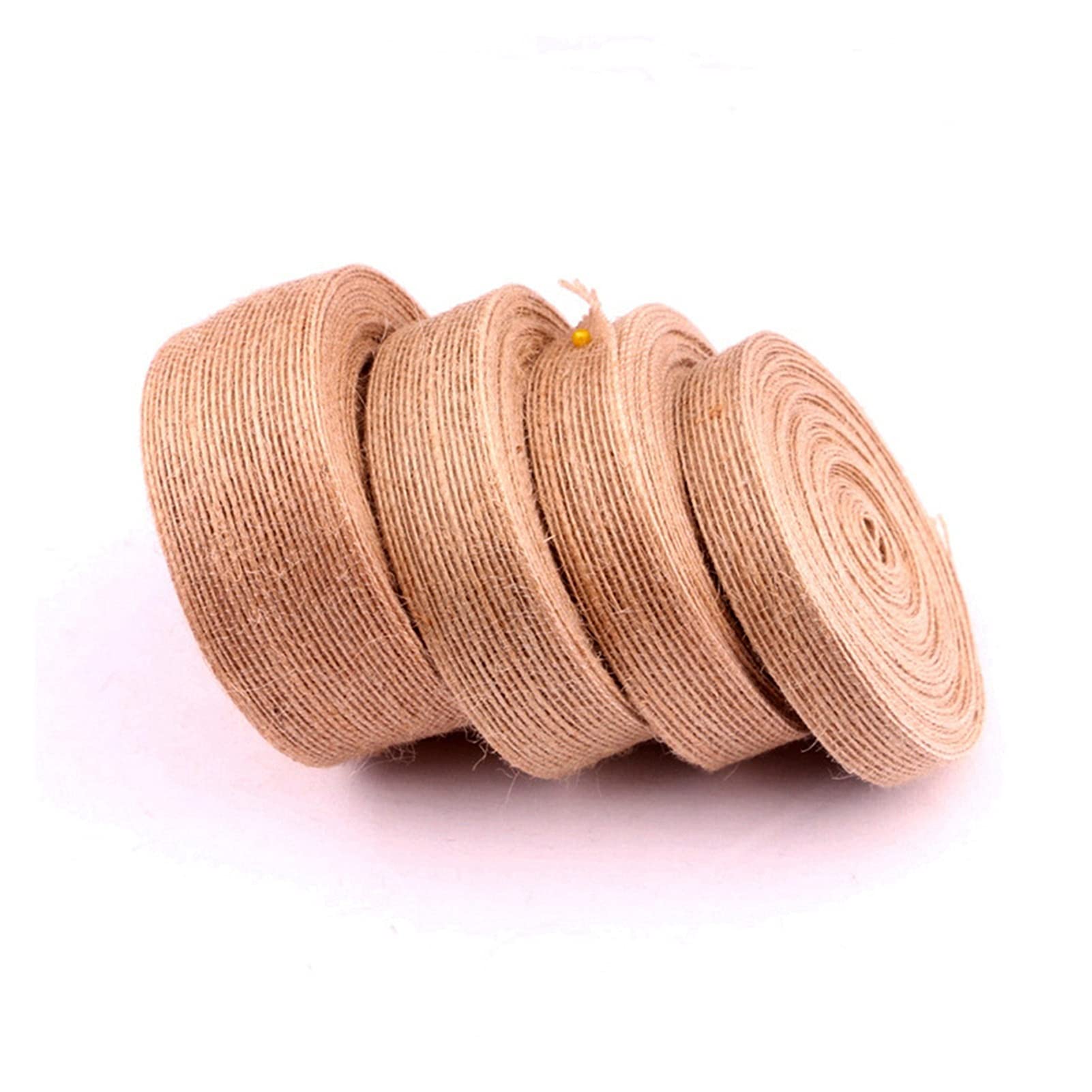 Naturalny sznurek jutowy, 10Meter DIY Jute Twine Christmas Wedding Decoration