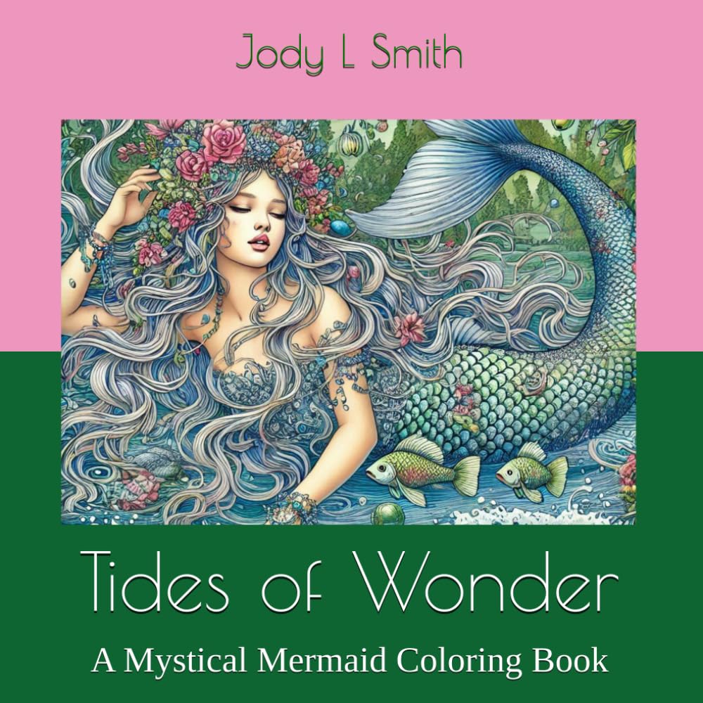 Tides of Wonder: A Mystical Mermaid Coloring Book