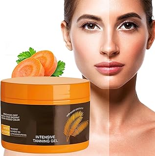 Luxury Intensive Tanning Gel, Natural Tanning Accelerator Cream Gel, Carrot Sun Tanning Gel, Intensive Tanning Luxe Gel, I...