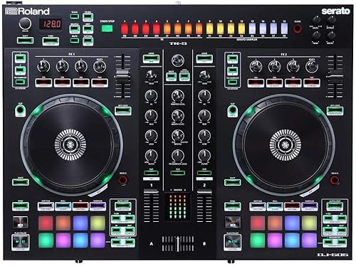 Miniatura 4 de Roland DJ-505 Two-Channel, Four-Deck Serato DJ Controller (DJ-505)
