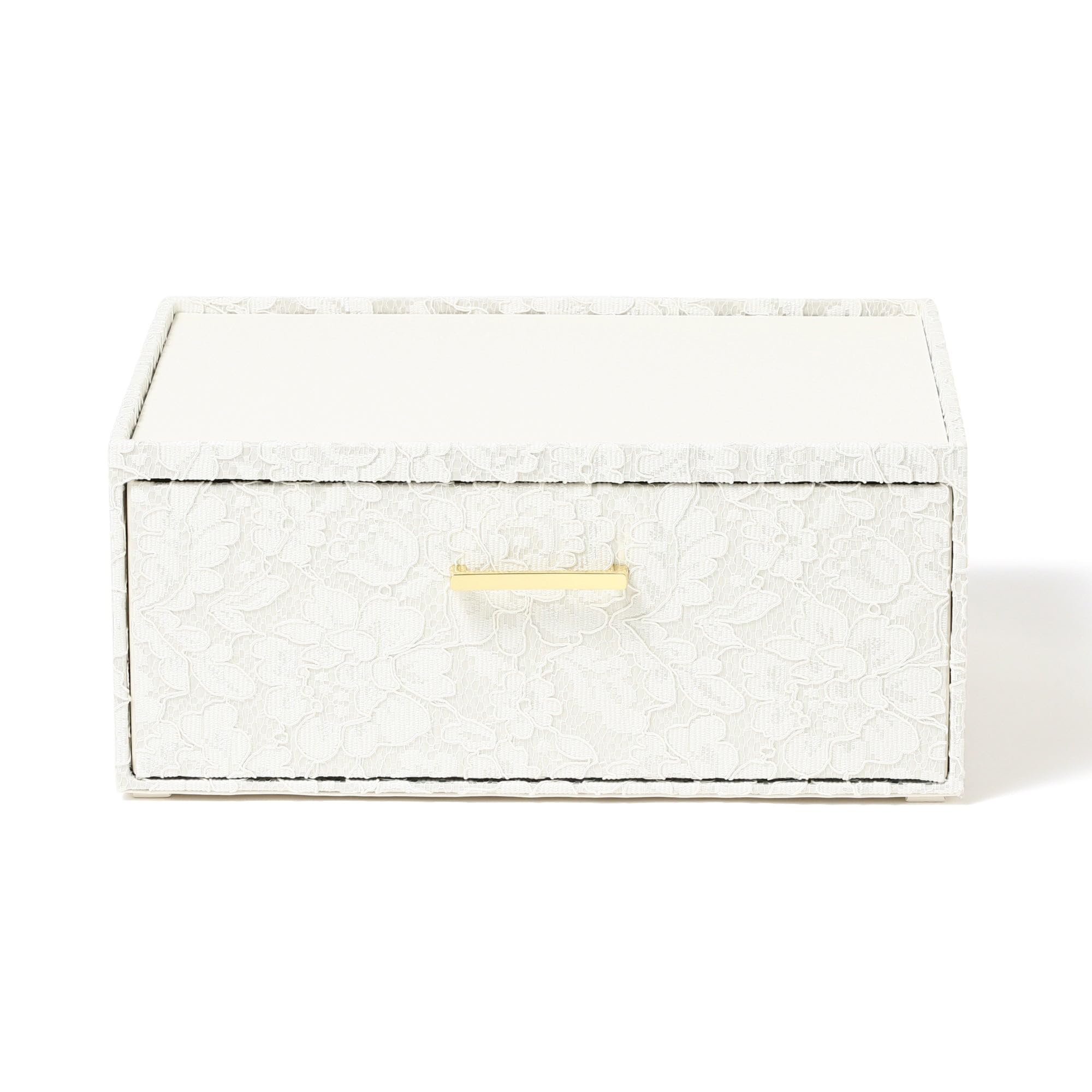 Amazon｜Francfranc フランフラン レース スタッキング ドロワー S