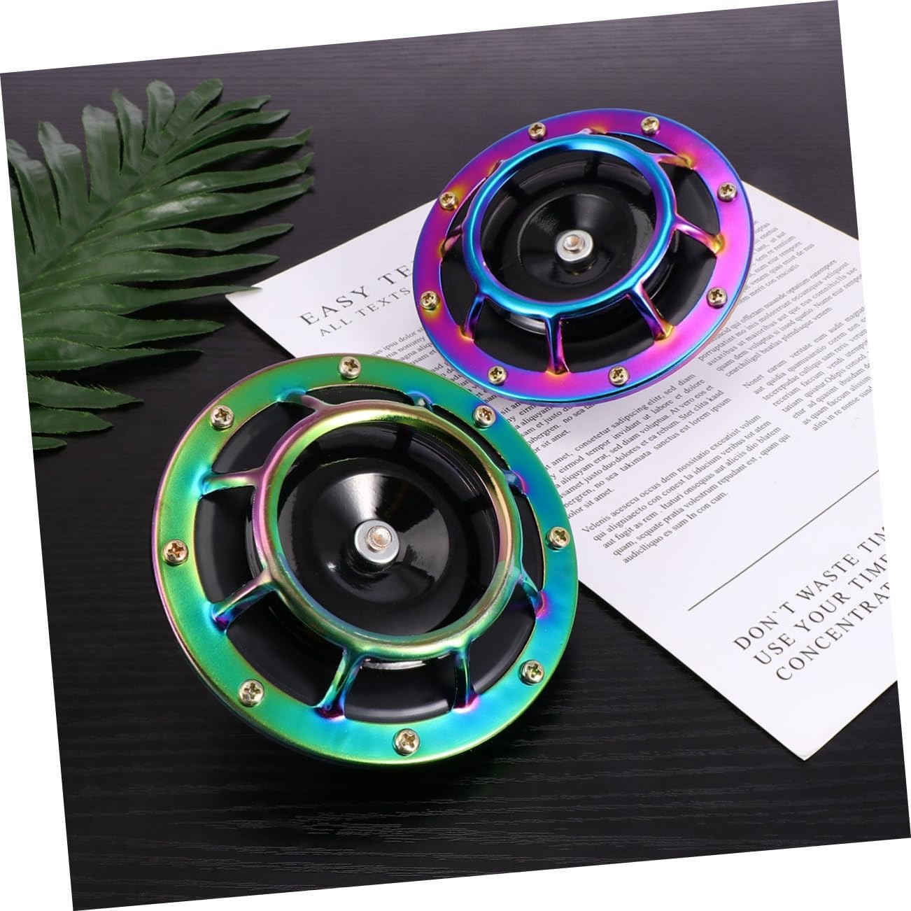 STOBAZA Car Snail Horn 12V Basin Type Horn Kit Modified Motorcycle Vehicle Compatible Loudspeaker