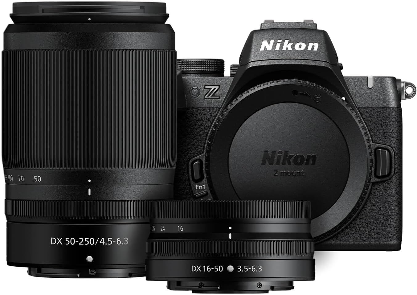 Z50 II with Two Lenses | Compact mirrorless Stills/Video Camera with Easy Color presets and Wireless Photo Sharing | USA Model | Wireless Photo Sharing USA Model, Two Lenses Compact mirrorless Stills Video Camera with Easy