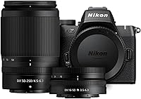 Nikon Z50 II Mirrorless Camera with 16-50mm & 50-250mm Lenses | 20.9MP APS-C, 4K/60p, 31 Color Presets, Intelligent AF