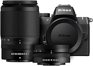 Nikon Z50 II con dos lentes | Fotografías fotográficas compactas sin espejo con ajustes preestablecidos de color fáciles y uso compartido inalámbrico de fotos | Modelo Nikon USA