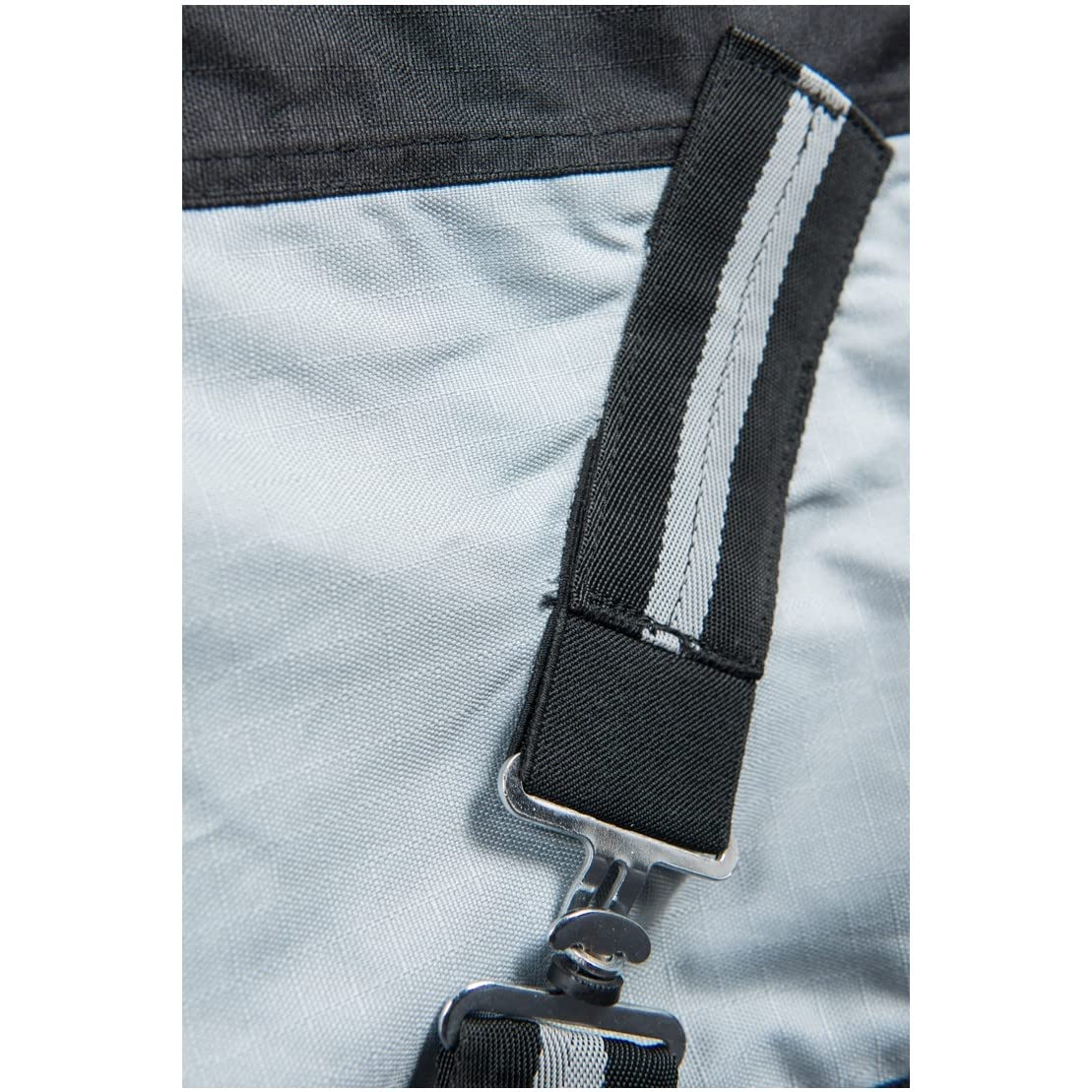RL24 - Winterdecke 600D Basicline – Schwarz/Grau – 105cm (300g/m²) | Decke mit Füllung – Pferdedecke von HKM by Reiterladen24