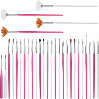 30 PCS Cake Decorating Brushes, Cookie Paint Brushes, Food Safe Paint Br...