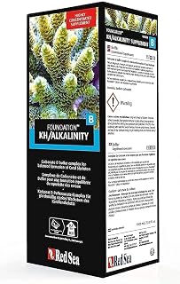 Red Sea Fish Pharm ARE22023 Reef Foundation Buffer Supplement-B for Aquarium, 500ml, Package may vary