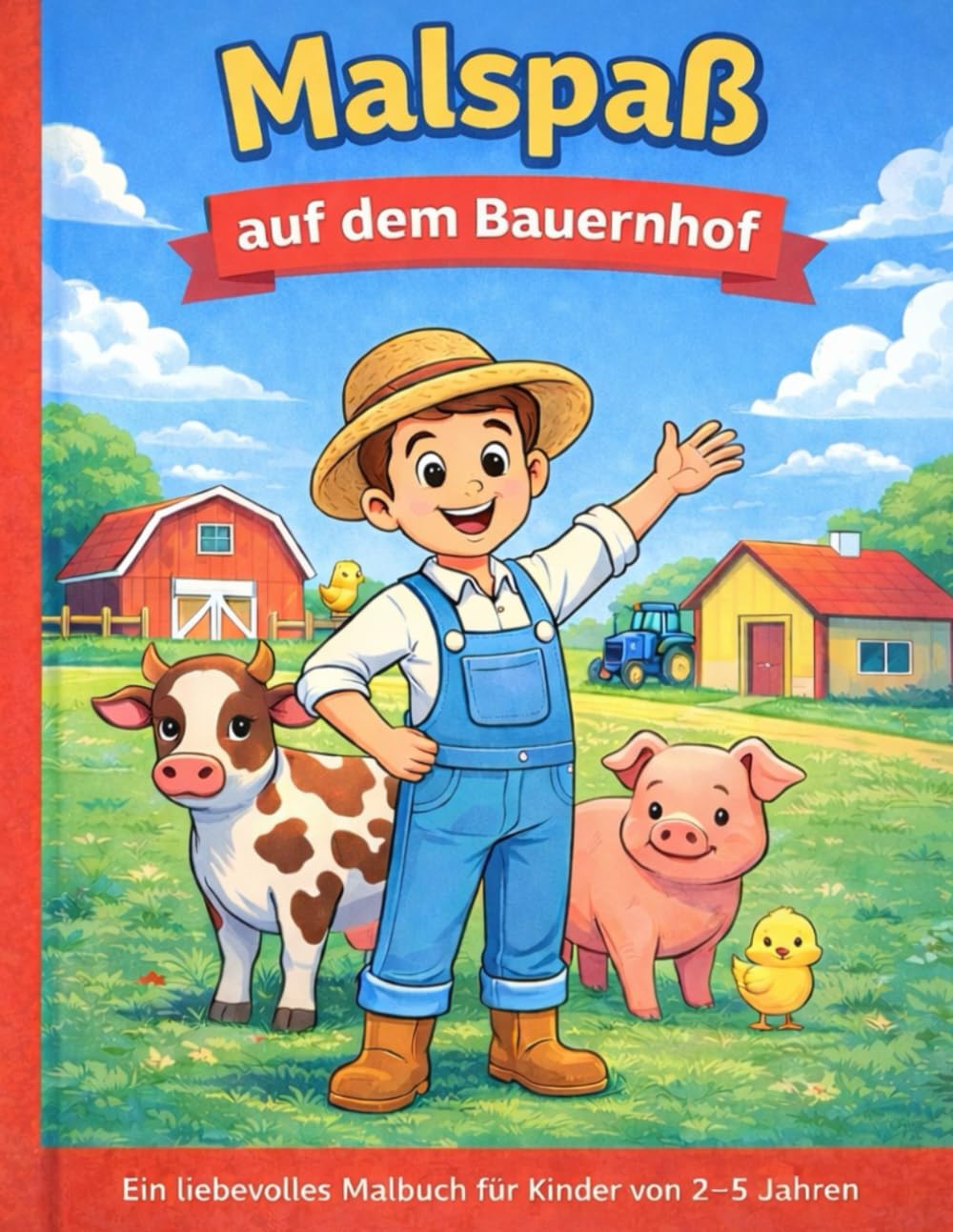 Malspaß auf dem Bauernhof
