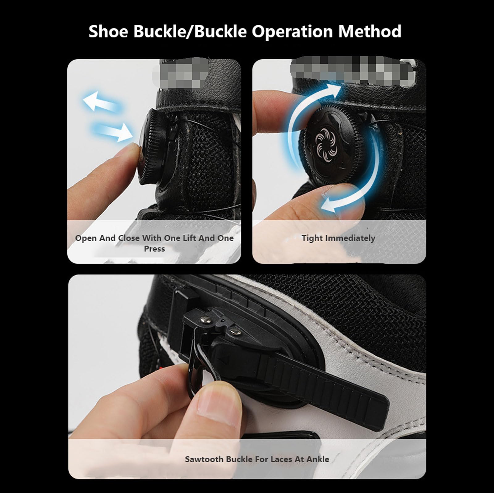 Antideslizantes Zapatos De Moto Botas para Moto Hombre Botas Motocross Casuales Impermeables Reforzados con Soporte El Tobillo Antideslizantes Adulto
