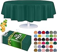 Vista 44 de Mantel de plástico de alta calidad - 54 in. x 108 pulgadas. Grandipity - Mantel rectangular (6 y 12 unidades), Agua (Aqua)
