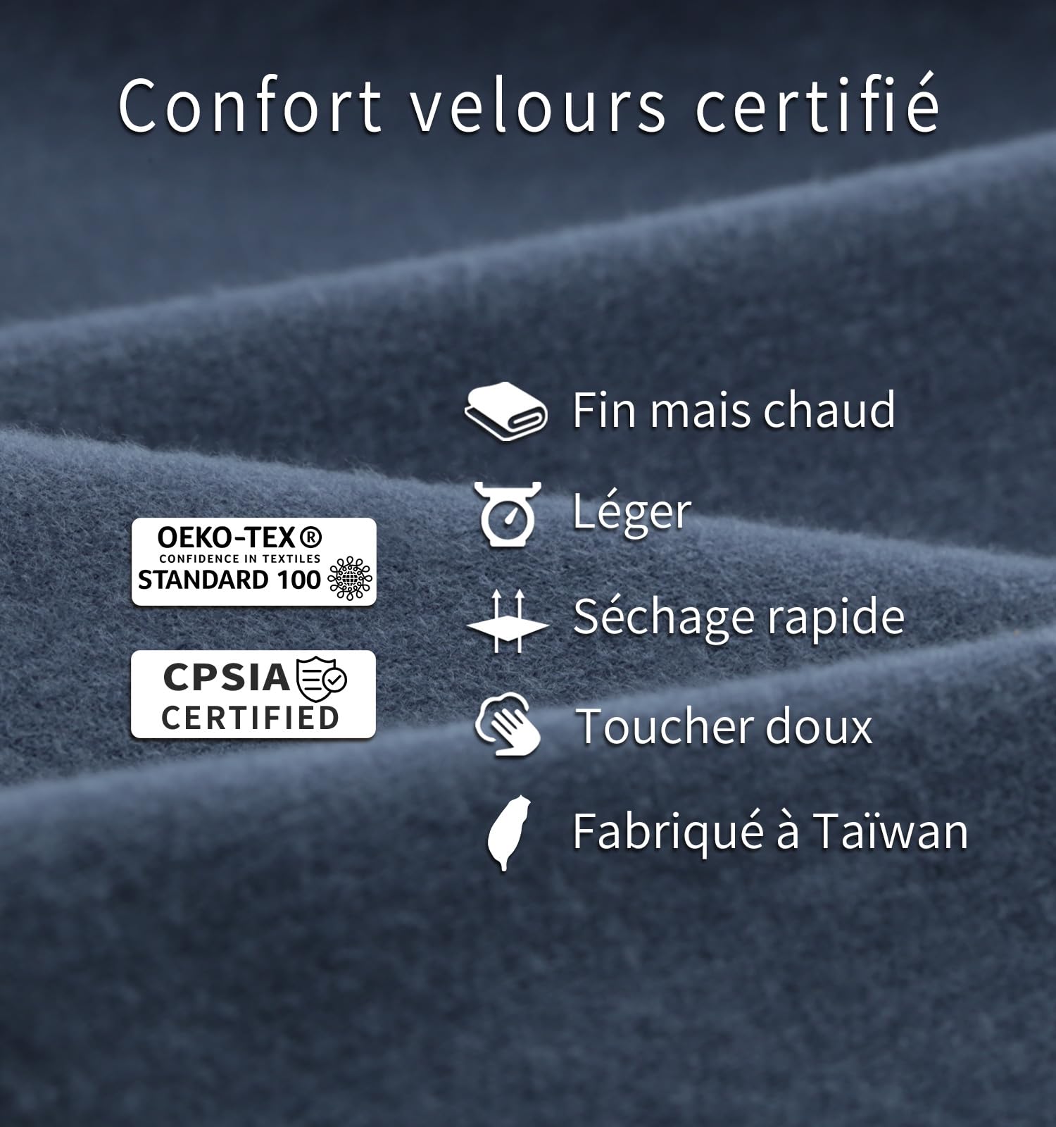 Litume Couverture de Voyage légère et Respirante, Couverture d'avion Souple 170 x 122 cm pour Les Voyageurs, Drap de Camping Pliable avec Sac de Rangement pour Train, Camp, Voyage