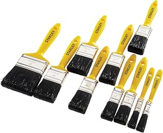 Stanley HOBBY10 10 Piece Hobby Paint Brush Set