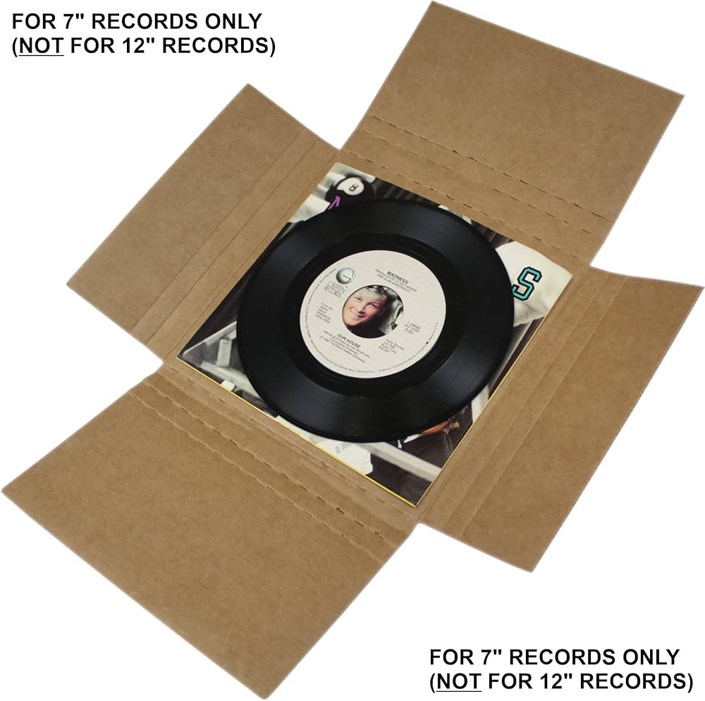 7インチ　レコード 5枚セット コンピレーション　ボックス RECORD STORAGE BOX EP (7inchシングル) 用 5箱セット | dis