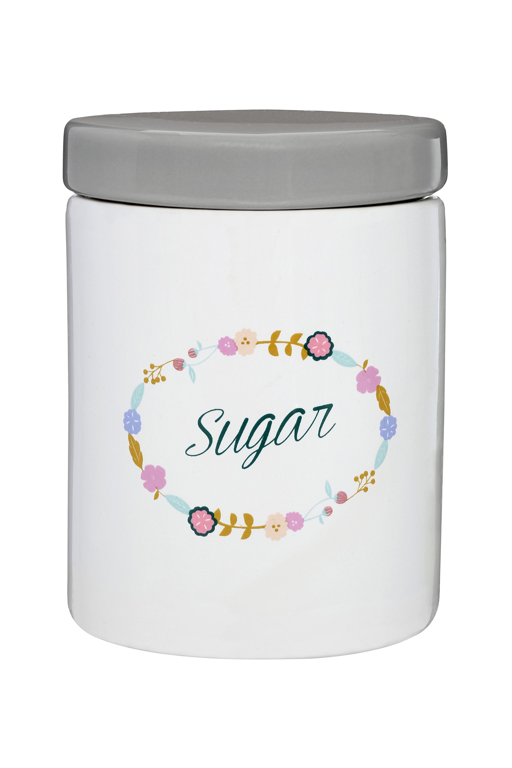 Amelie Sugar Canister - White
