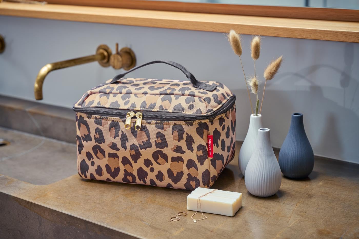 reisenthel beautycase – quadratischer Kulturbeutel, Gepäckorganizer, Kosmetiktasche