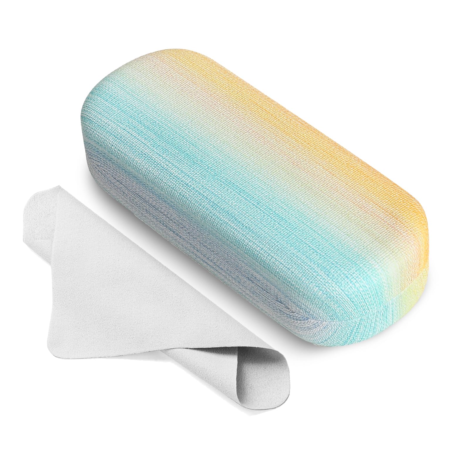 Glasses Case Large Hard Shell Eyeglasses Case PU Leather Protective Case for Sunglasses Eyeglasses-image-45