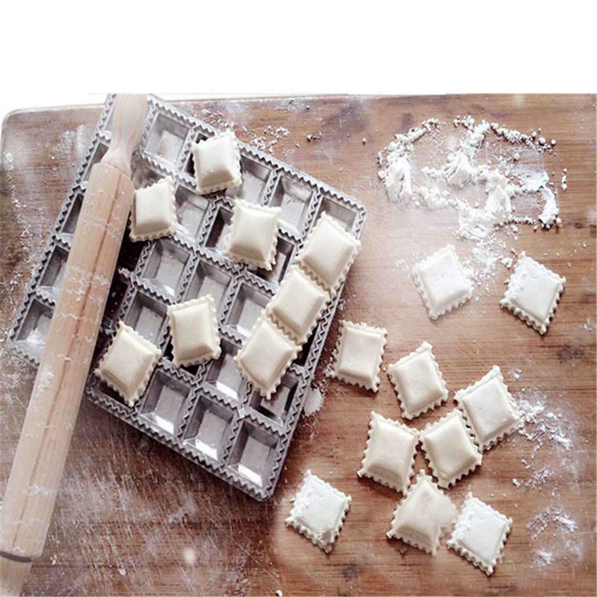 CCChaRLes Fai Da Te Mould Ravioli Maker Gadget Stampa Pasta Pasta Dough Dumpling Mold Utensile Da Cucina