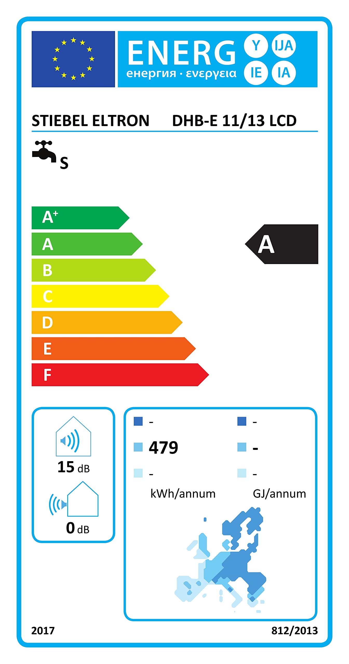 Stiebel Eltron DHB-E 11/13 LCD Durchlauferhitzer 11/13kW