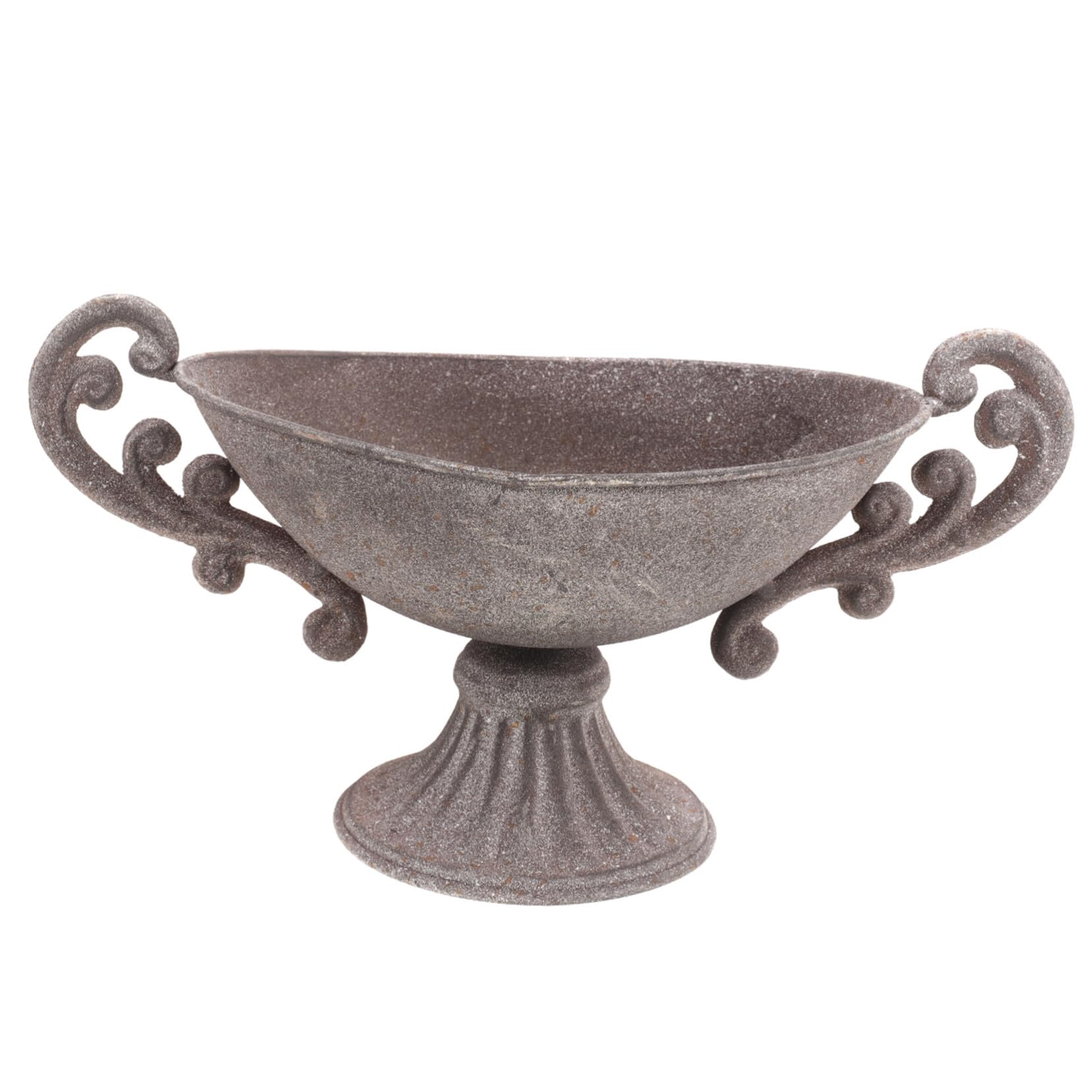 Pot de fleurs en fer vintage pour décoration de fêtes et halls d'hôtels