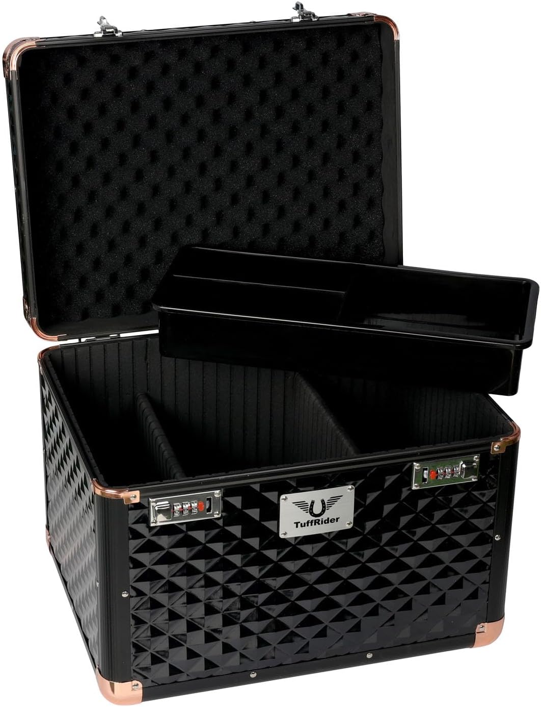 TuffRider Aluminium Diamond Grooming Box