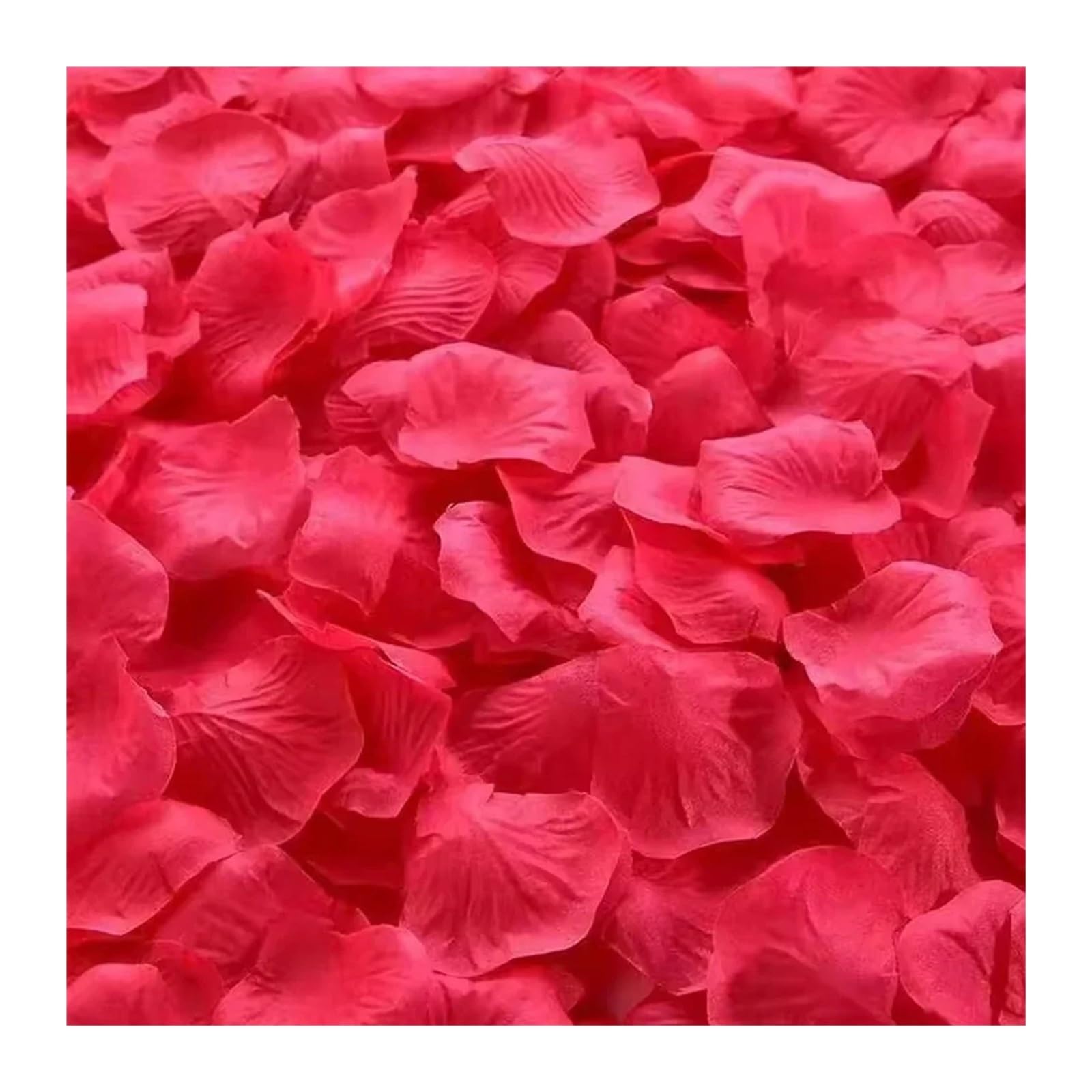 ITRHJTGP Wedding Fake Flower Petals Simulation Rose Petal Artificial Fake Petals For Valentines Day Wedding Decor for Party