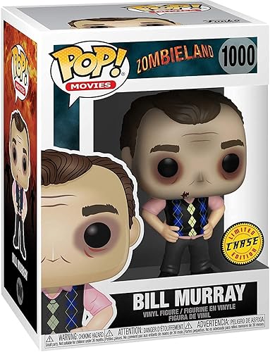 Miniatura 3 de POP Zombieland - Figura de vinilo de Chase Funko edición limitada de Bill Murray (incluye funda protectora de caja compatible)