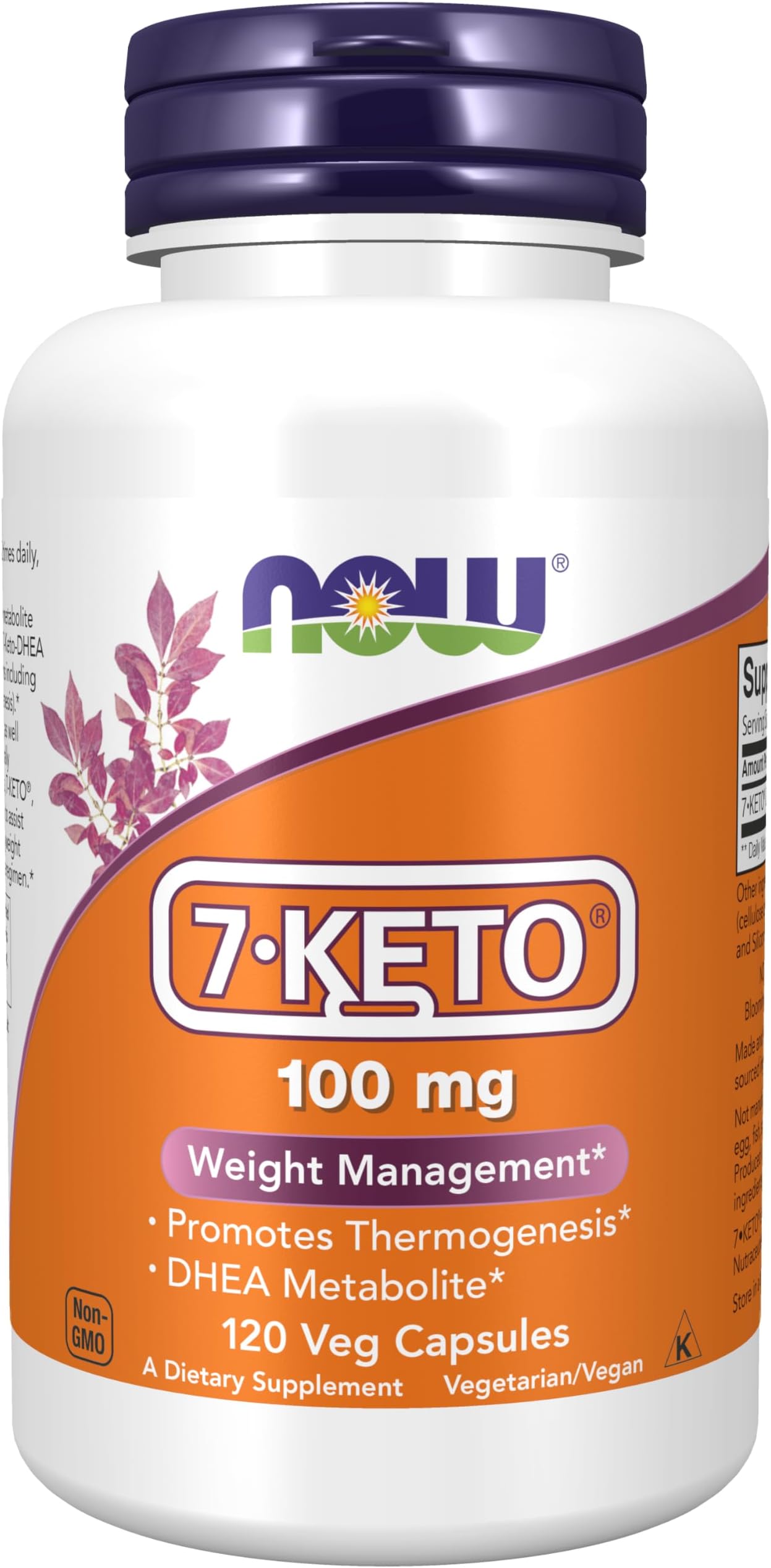 NOW Supplements, 7Keto (DHEA Acetate7one) 100 mg, Weight