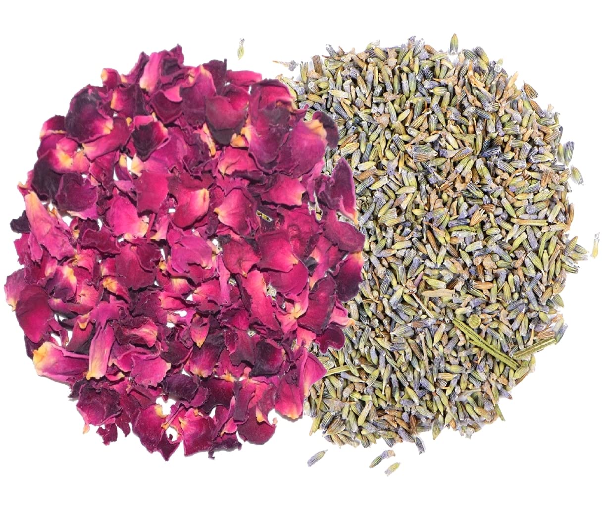 A D Food & Herbs Combo of Dried Lavender/Rose Flower Petals Aromatic Edible for Homemade Lattes, Tea Blends, Bath Salts, Gifts, Crafts Each Pack (20 GMS) (B0B3HW3QM8) Amazon Price History, Amazon Price Tracker