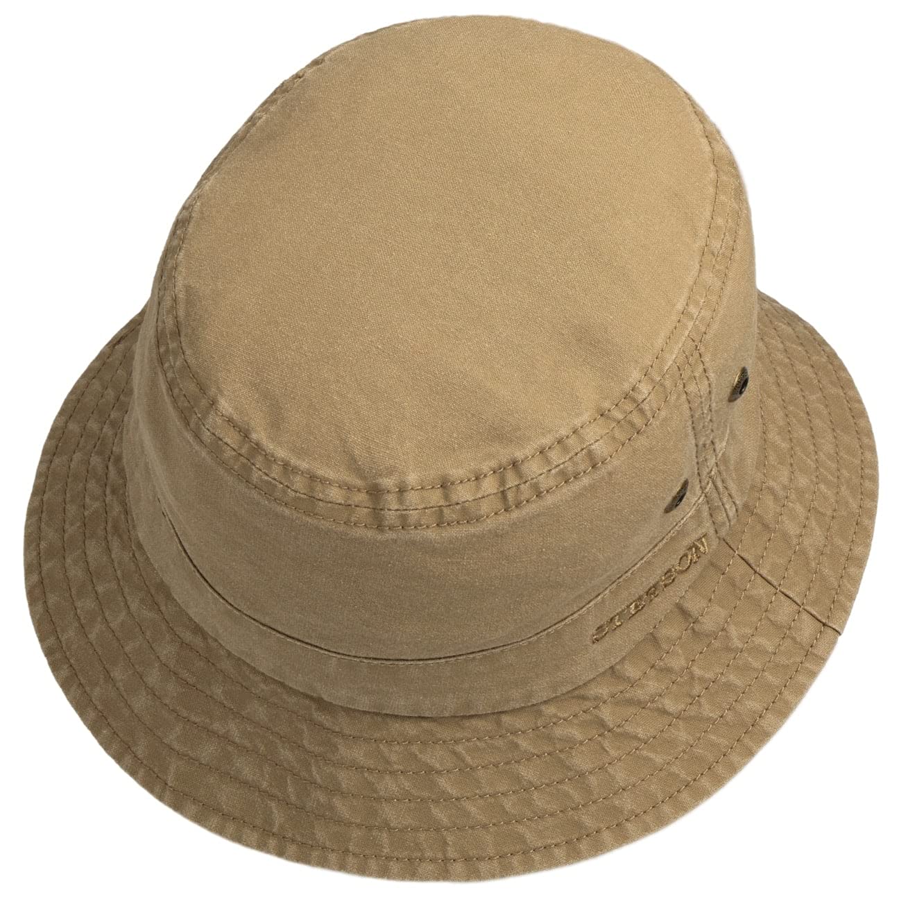 Stetson Reston Chapeau bob Bucket Protection UV 40 Plus Unisexe Printemps Ete
