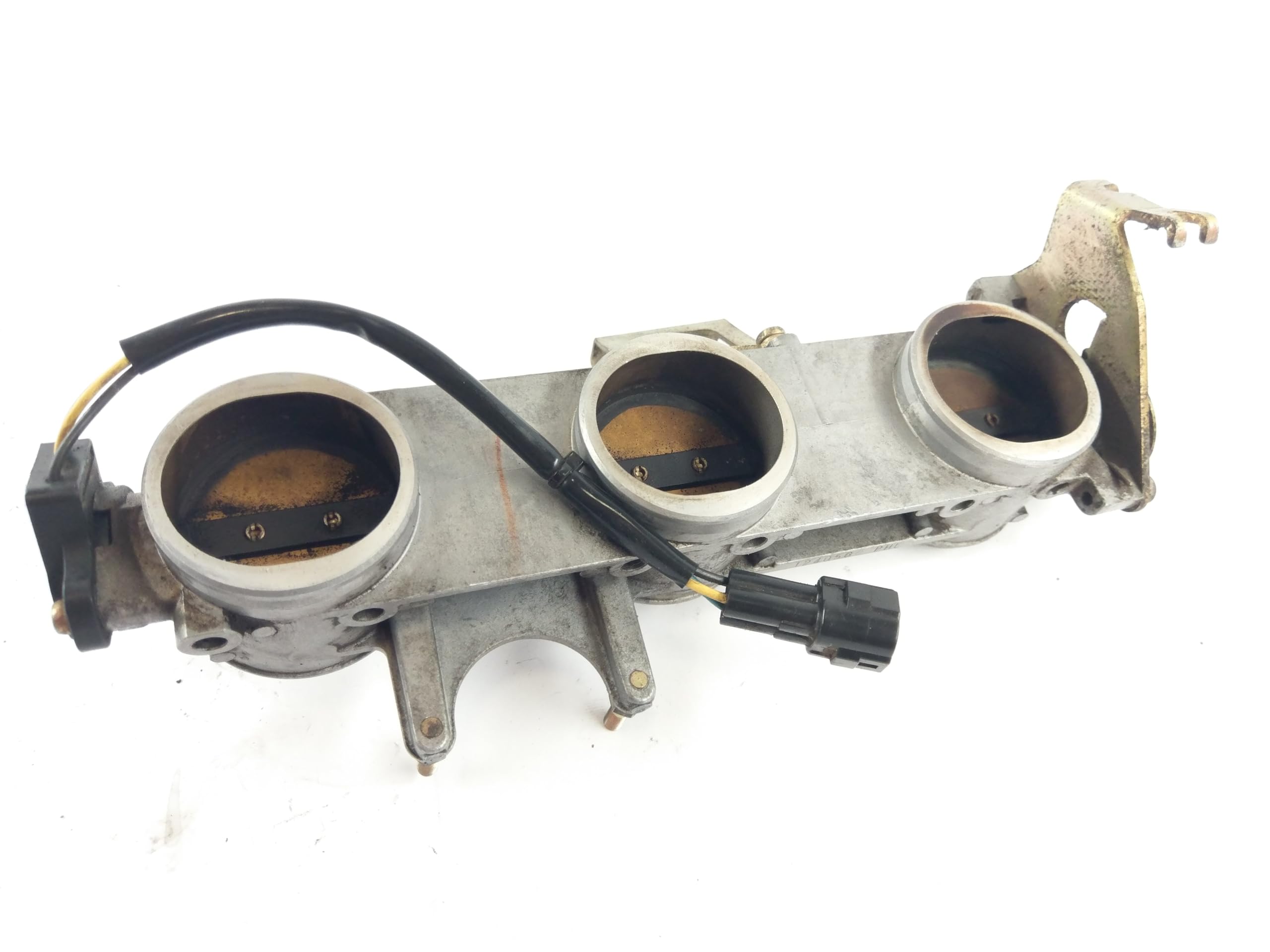 Motorize Válvula de mariposa compatible con Triumph Speed Triple 955i T595N 2002