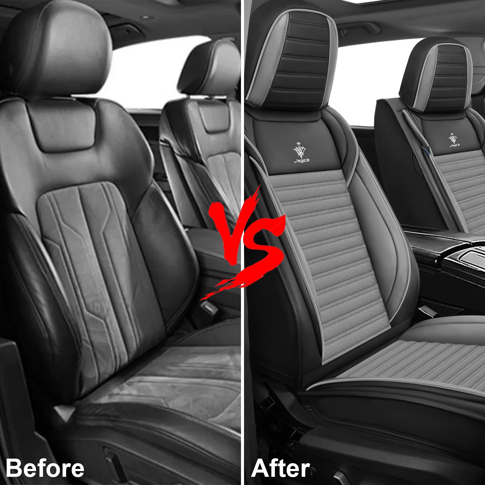 Seat Covers Full Set Custom Fit for Chevrolet Tahoe 2009-2025 Standard Waterproof Car Seat Cover Breathable and Comfortable — view 7