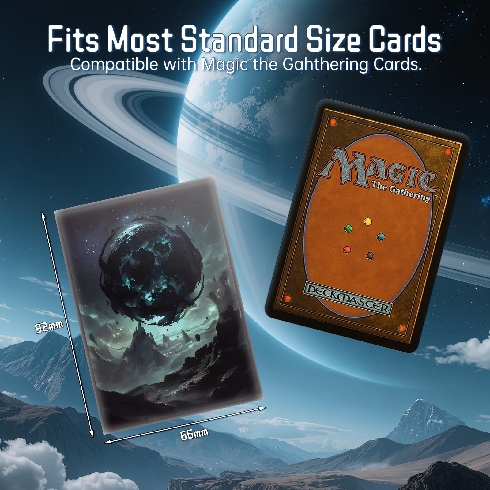 Amazon.co.jp: MTGカードスリーブ - 沼 - プラネットベーシックランド