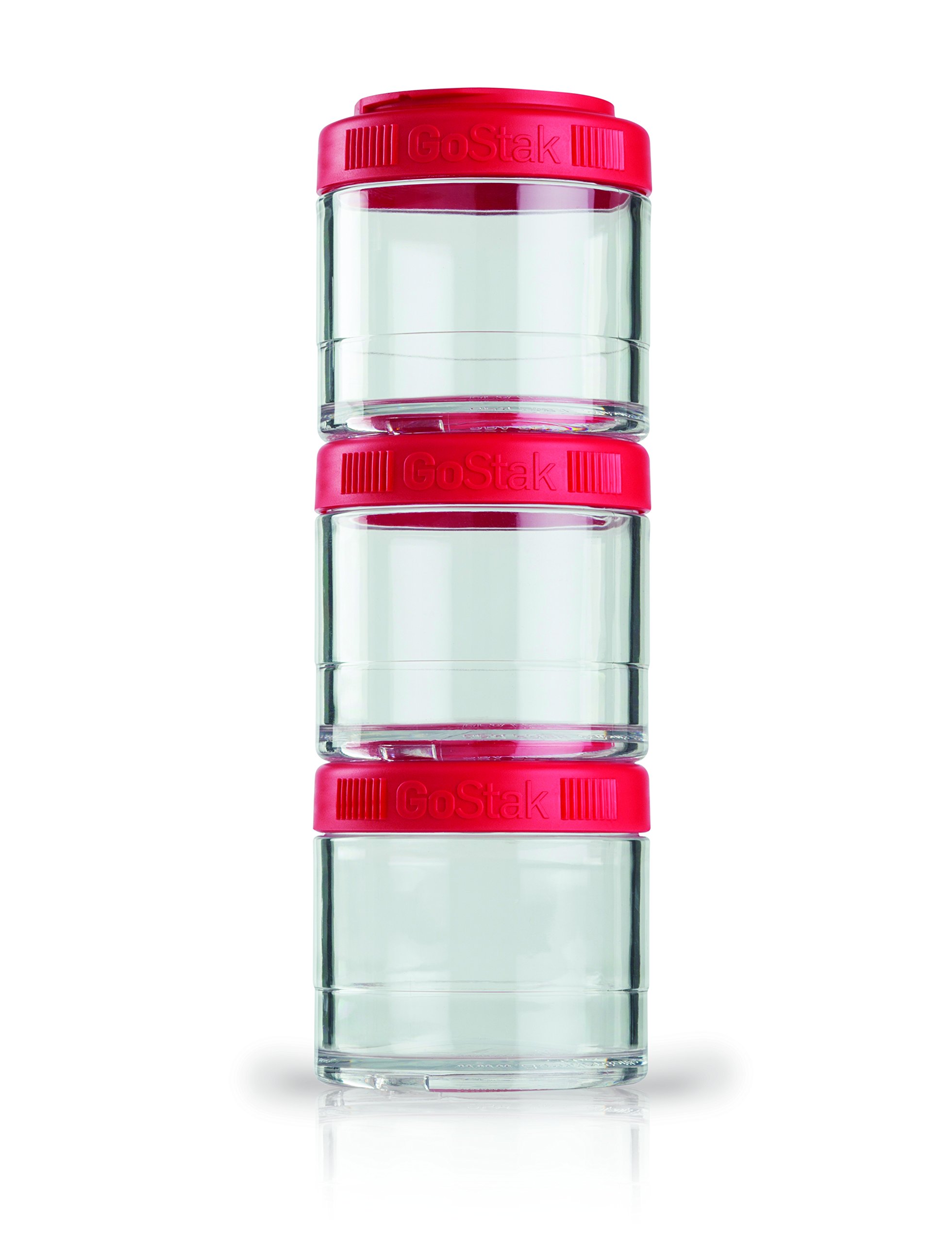 BlenderBottle GoStak 2Pak, Contenedor de suplementos alimenticios, cyan, Pak de (2x150ml) — view 17