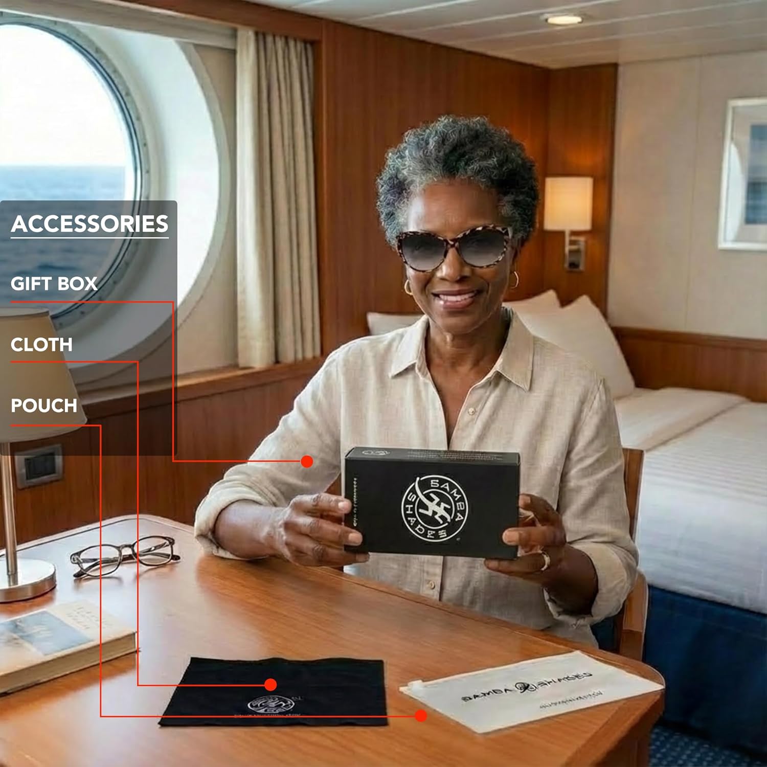 SAMBA SHADES Reader Sunglasses for Women Bifocal for Reading Under the Sun Cateye Glasses