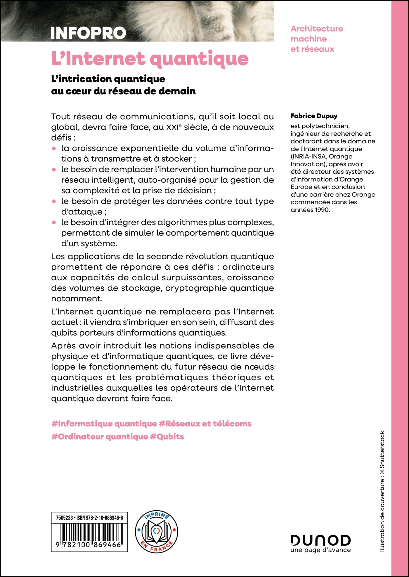 L'Internet quantique: L'intrication quantique au coeur du reseau de demain