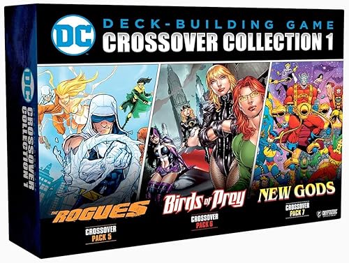 Cryptozoic Entertainment - Juego de construcción de mazos DC Colección Crossover 1