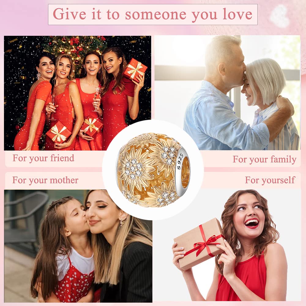 HappyStar Charmsy ze srebra wysokiej próby 925, z motywem Gwiezdnych Wojen, Harry’ego Pottera, pasują do bransoletek Pandora Charms, dla kobiet, dziewcząt, biżuteria na prezent