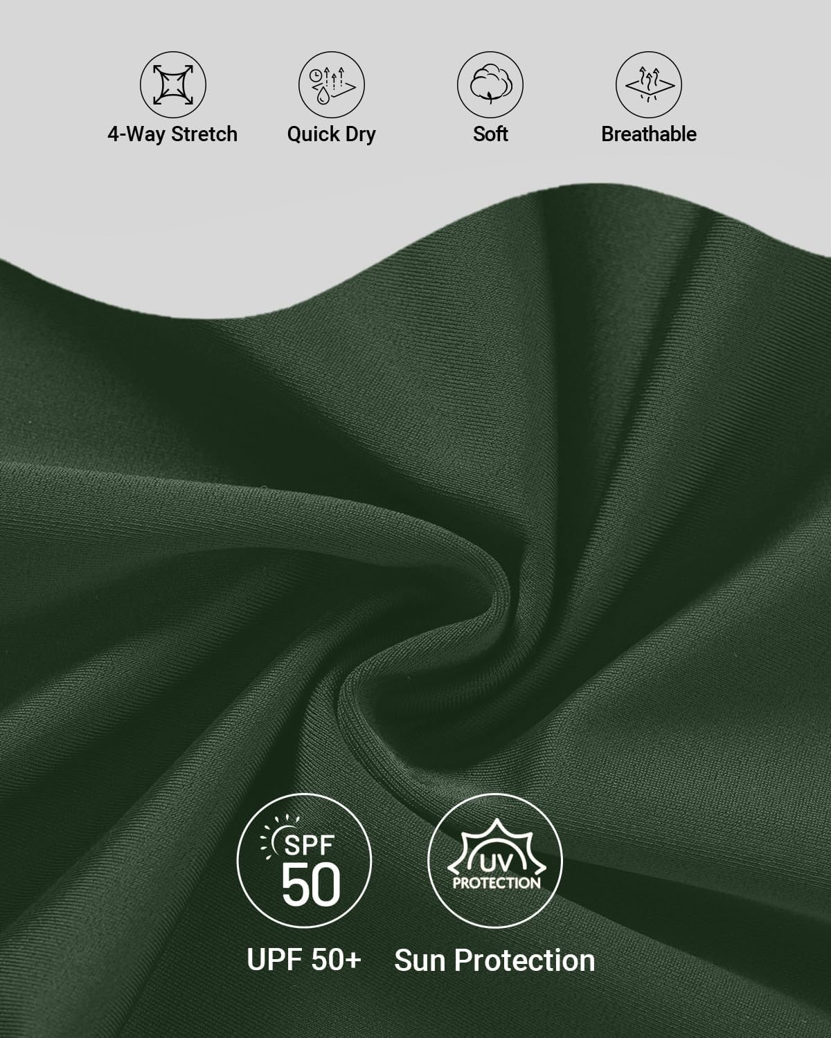 Olive Green Women's Underwire Bikini Top - Twist Front Bathing Suit Top 2025 Push Up Swimsuit M - Image 5