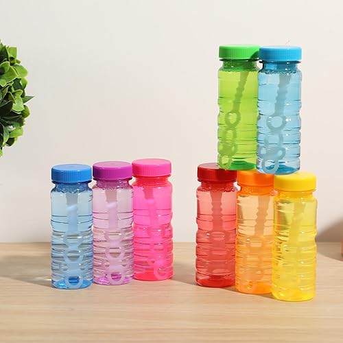 Miniatura 27 de novelinks Botella para burbujas grandes (12 unidades), Paquete de 1 Paquete de 12 4oz,Paquete de 12 varitas de 4 onzas,Paquete de 16 4oz,Paquete